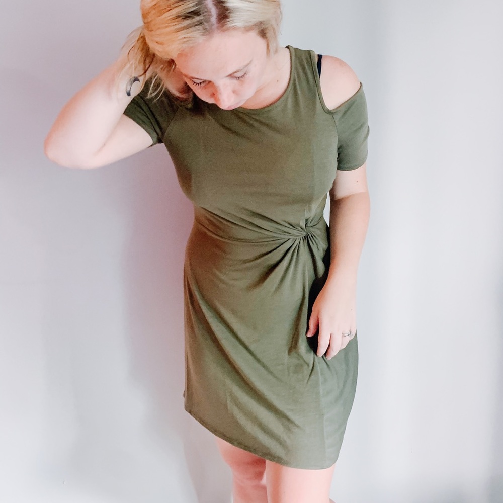 Green dress